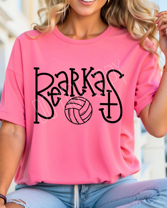 Bearkats Doodle Volleyball