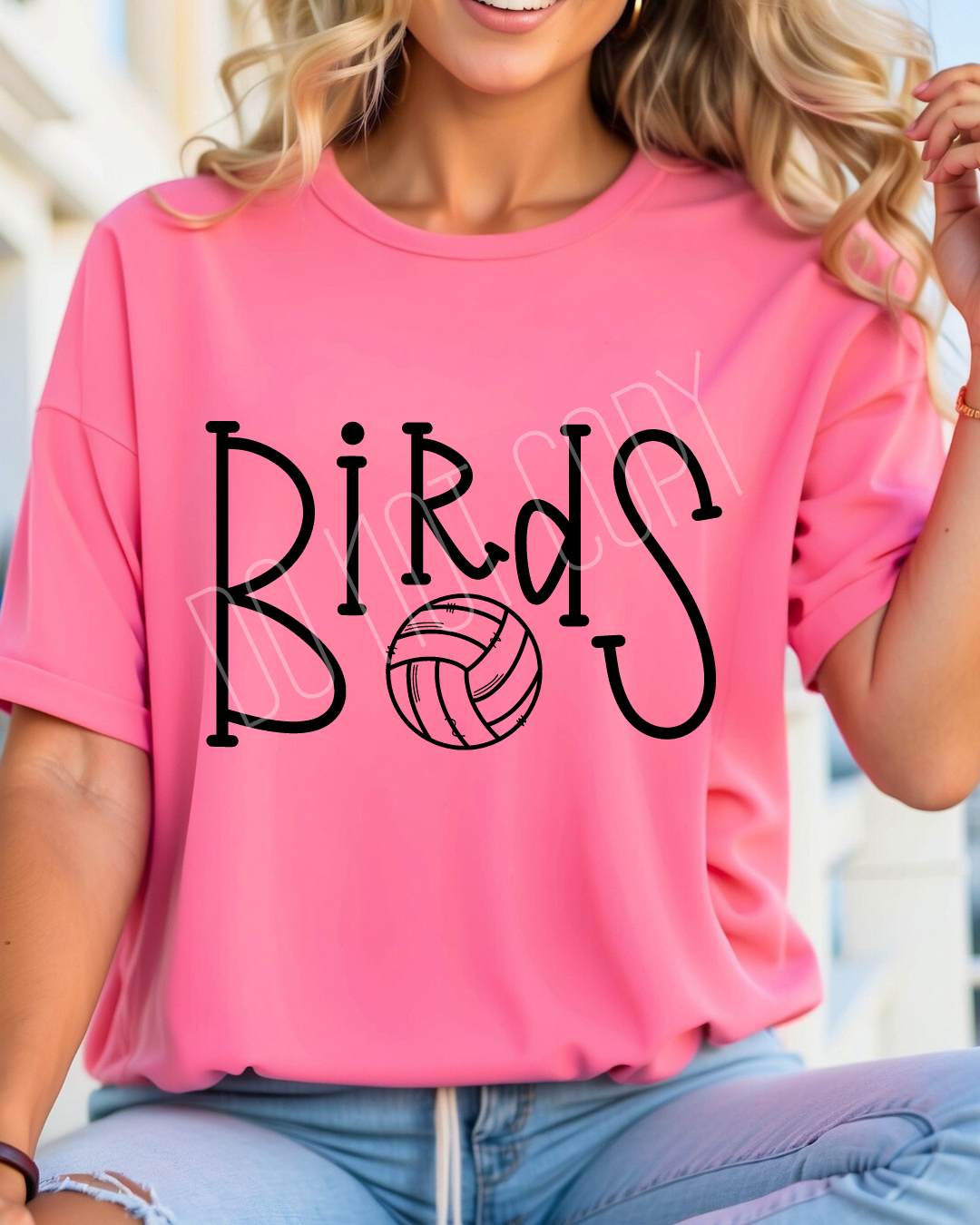 Birds Doodle Volleyball